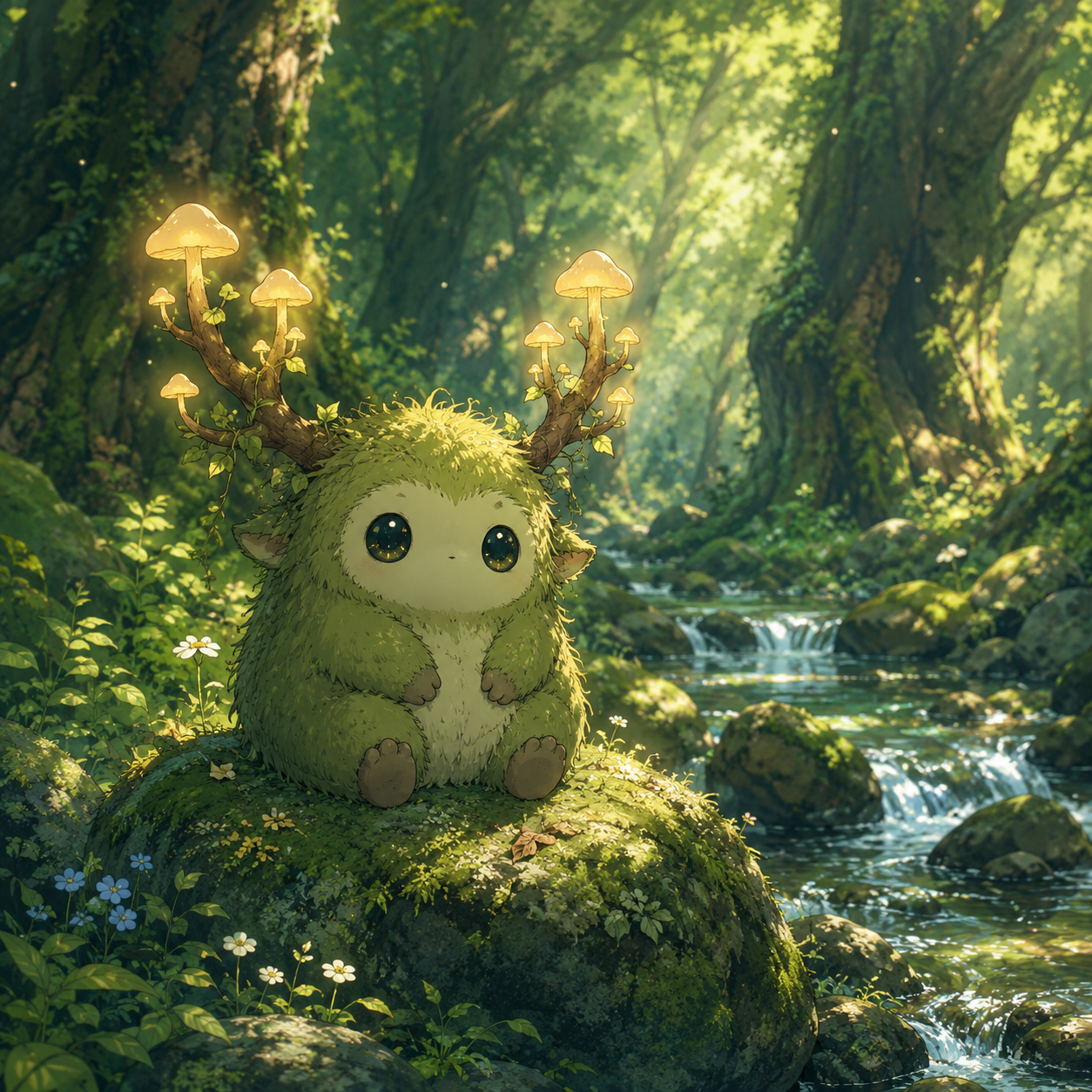 Studio Ghibli Forest Spirit